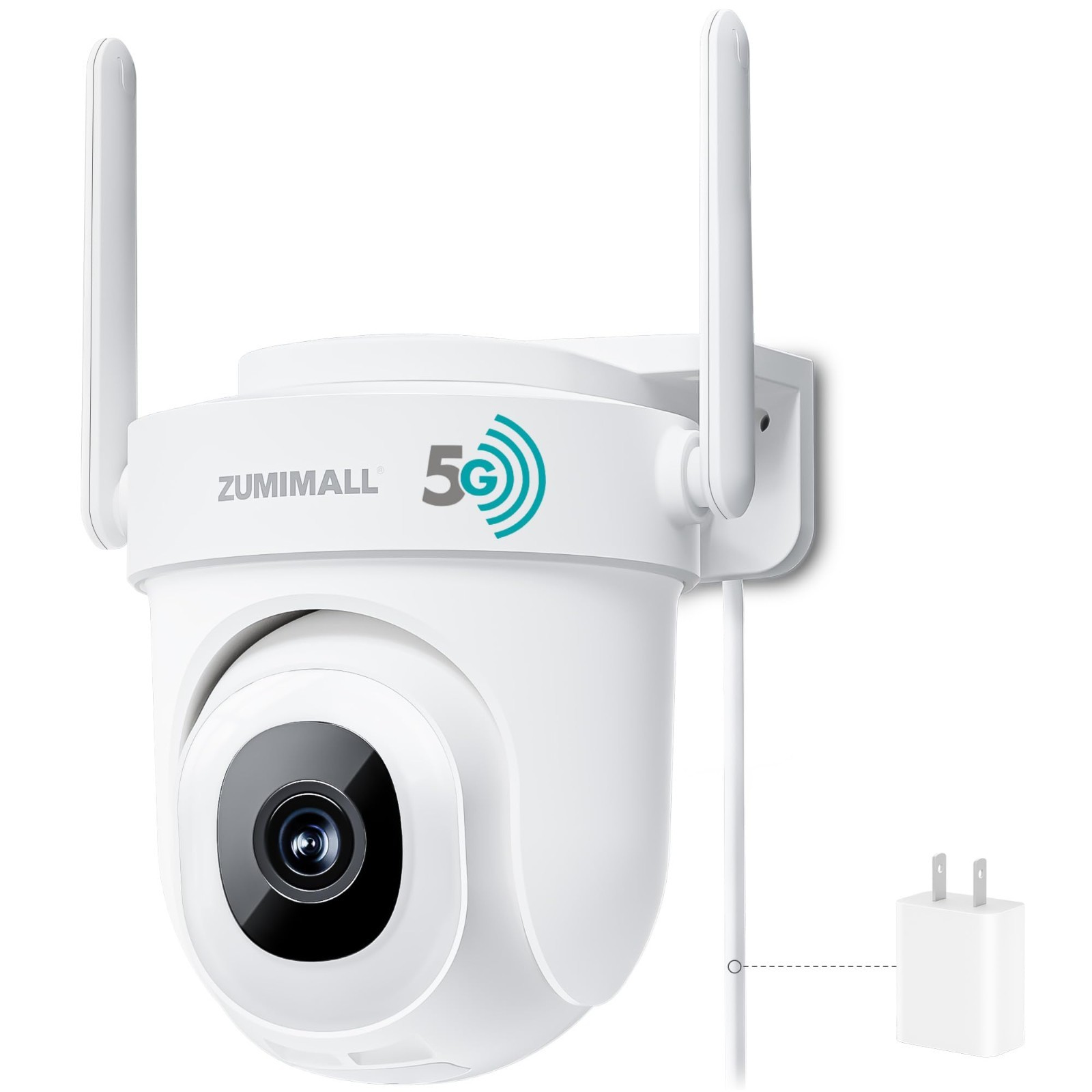 2.5K Wired Home Security Camera, 5MP Outdoor WiFi, AI Motion Detection, 24/7 Rec