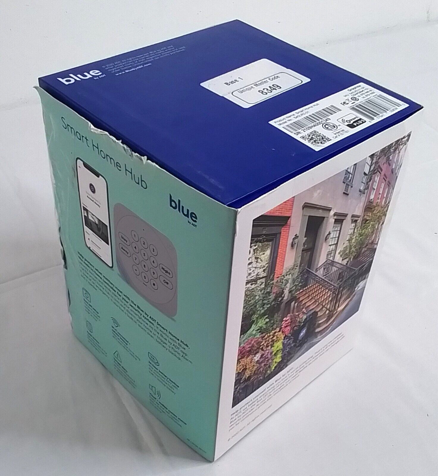 Blue ADT Smart Home Hub and Door/Window Sensors w/Sync Module 2 #W3093