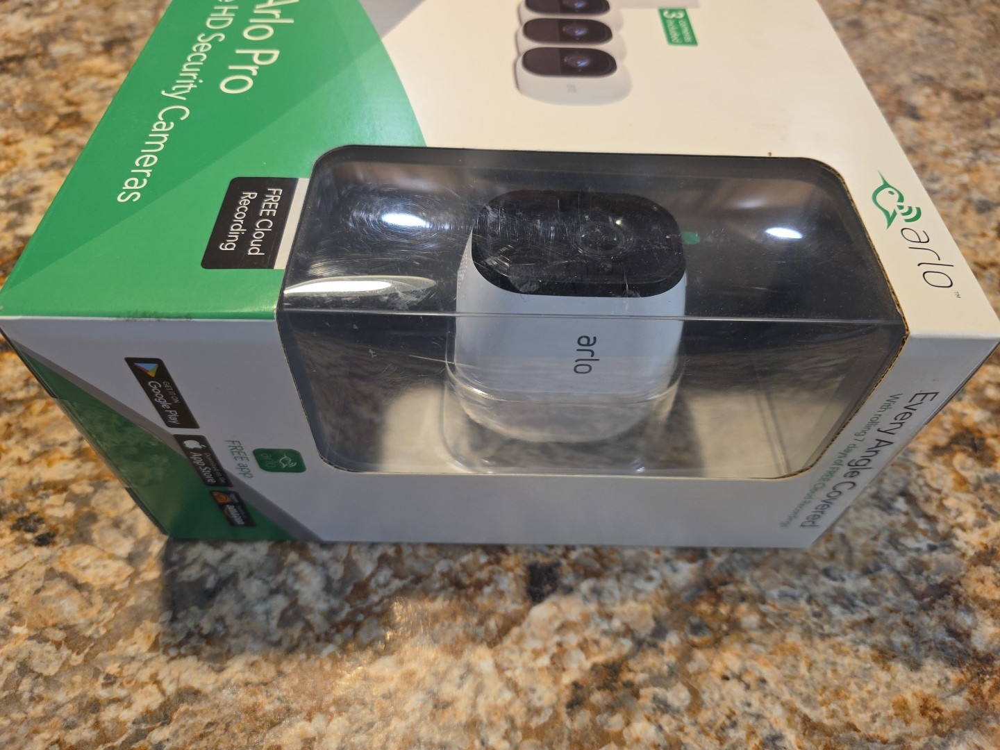 Arlo Pro Netgear VMS4330-100NAS 3 Camera HD Security System Brand New In Box