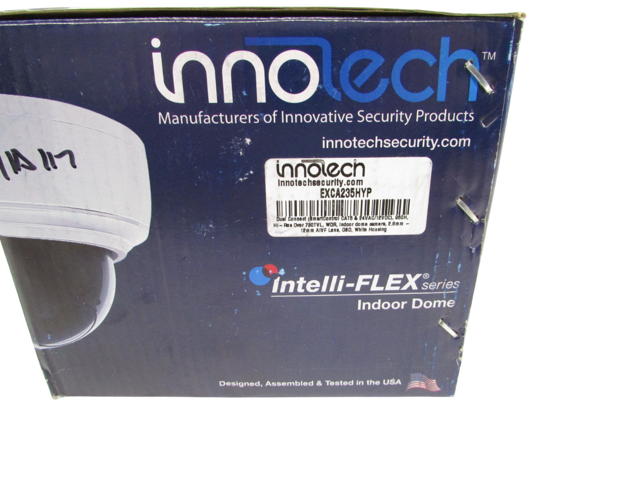 New InnoTech Intelli-Flex EXCA235HYP Duel Connect Indoor Dome Camera