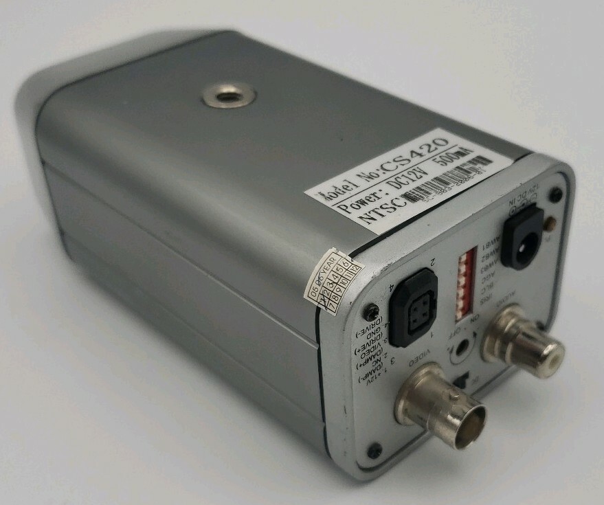 CS420 Super High Resolution Security Color CCD Video Box Digital Camera