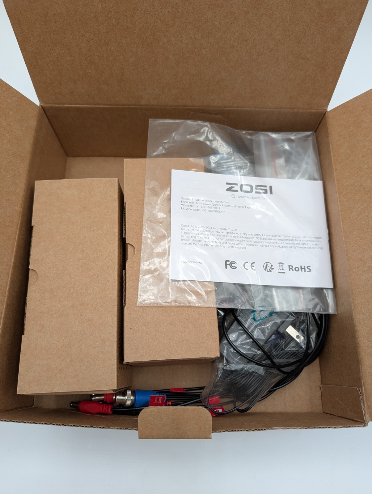 ZOSI 2PK 1080P TVI Security Camera 2MP Outdoor Day Night Vision for CCTV System