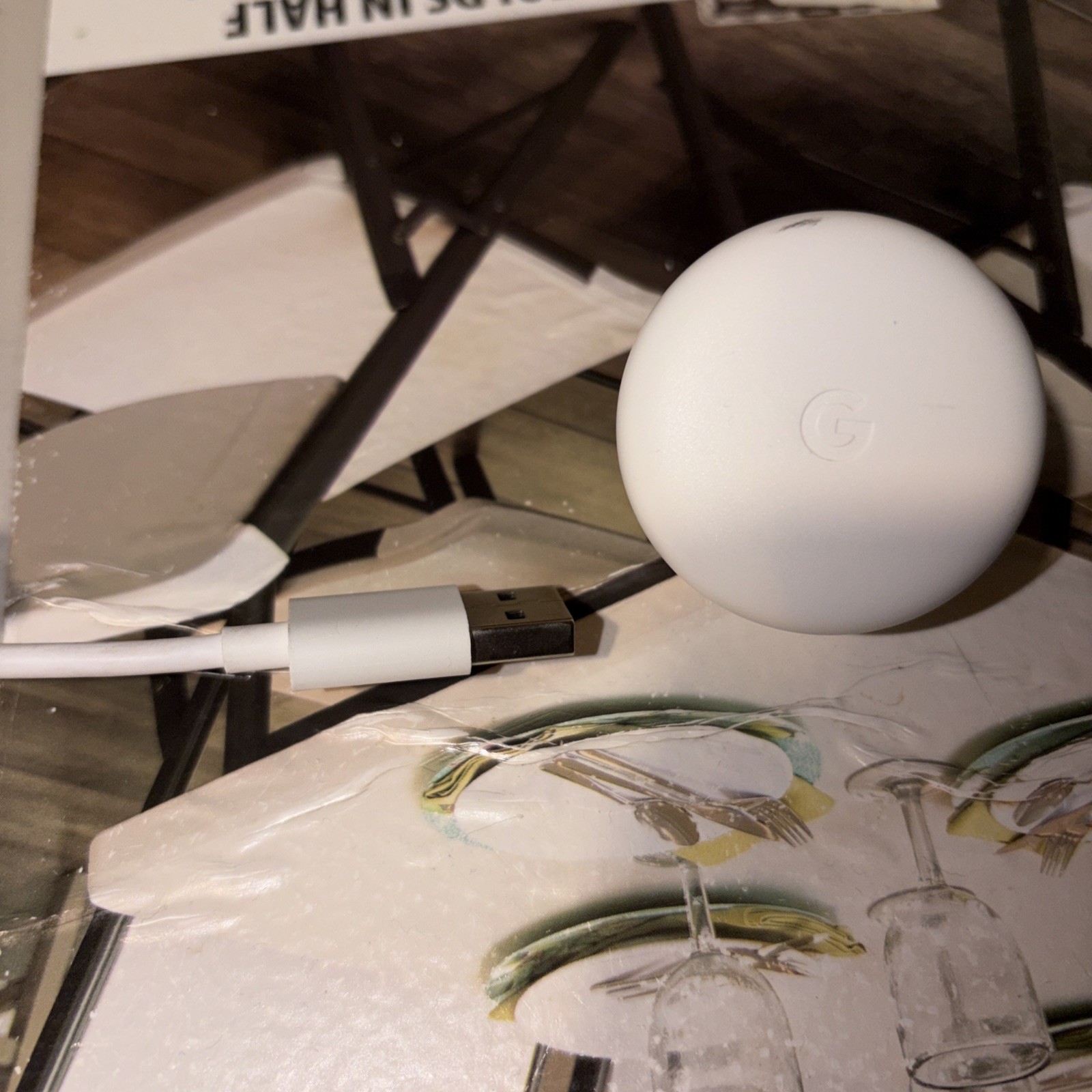 Google Nest Security Cam Indoor 1080p Wired 2nd Generation (White Snow) GJQ9T