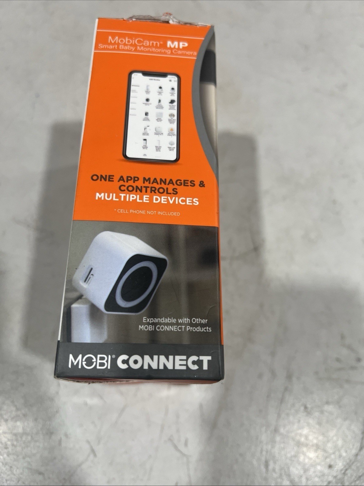MobiCam MP Smart Baby Monitoring Camera, Security, Dual 2.4 & 5 GHz Wifi + Ble