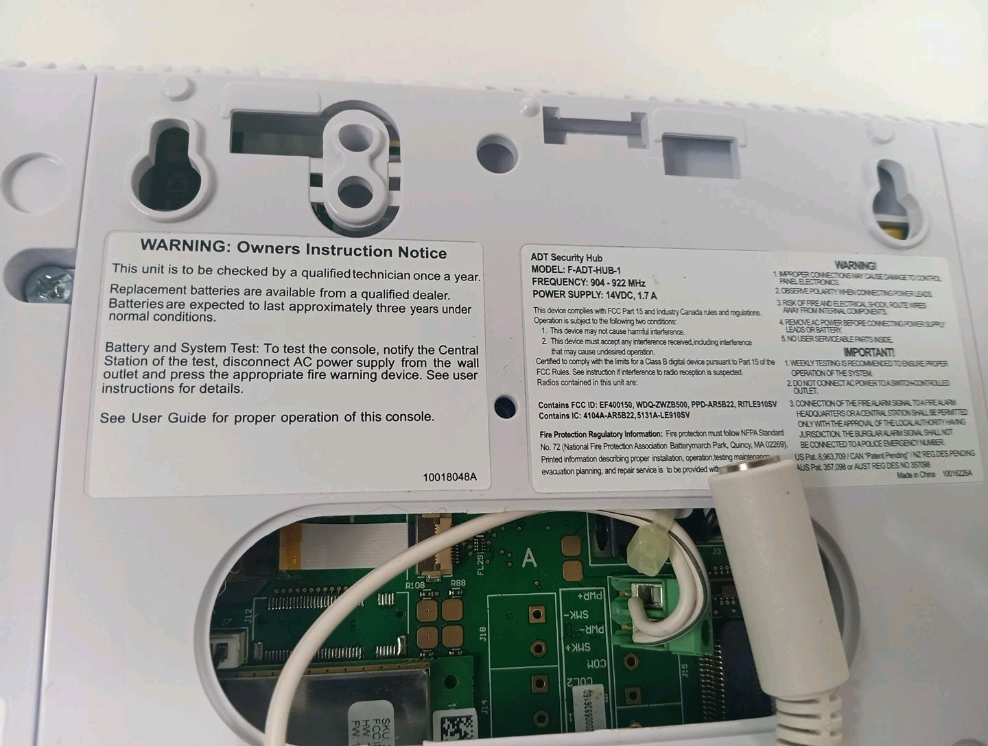 Samsung SmartThings ADT Home Security Hub F-ADT-HUB-1 – No Charger.