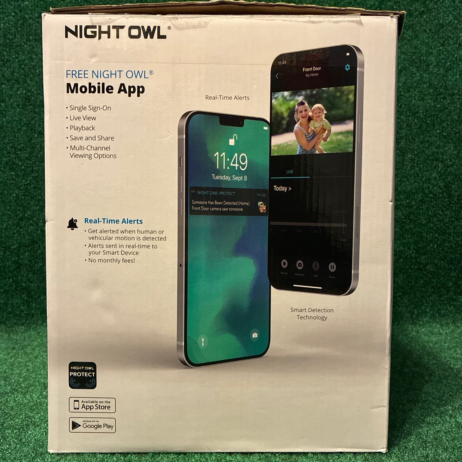 4K Night Owl Surveillance System – 4 Channel, 1TB Hard Drive, Bluetooth, DVR
