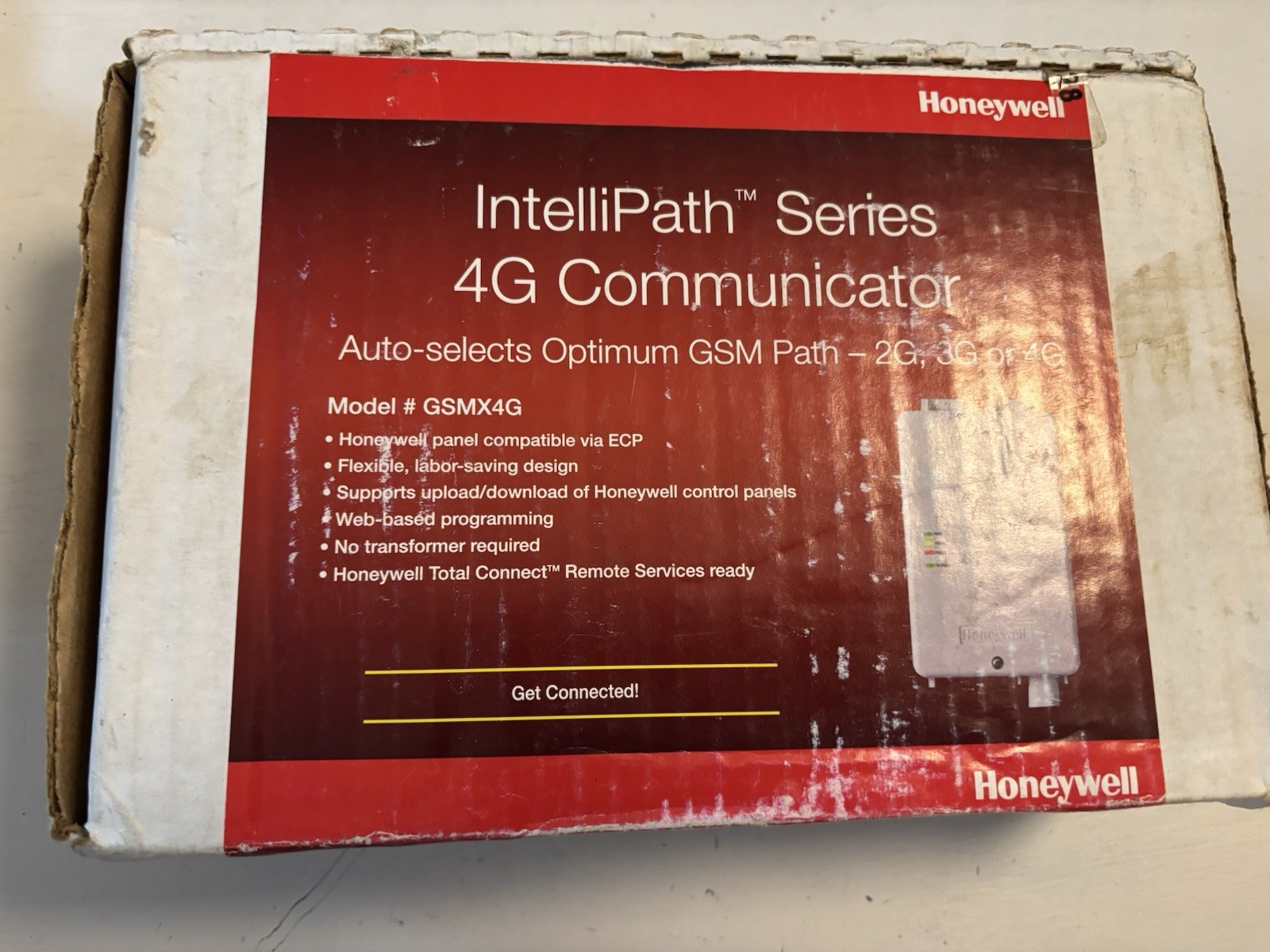 Honeywell Ademco GSMX4G Digital Cellular Communicator -VISTA Control Panels Read