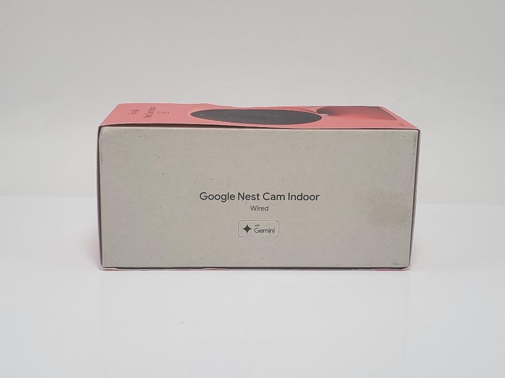 Google Nest Cam Indoor 3rd Gen Wired 2K Security Camera Berry