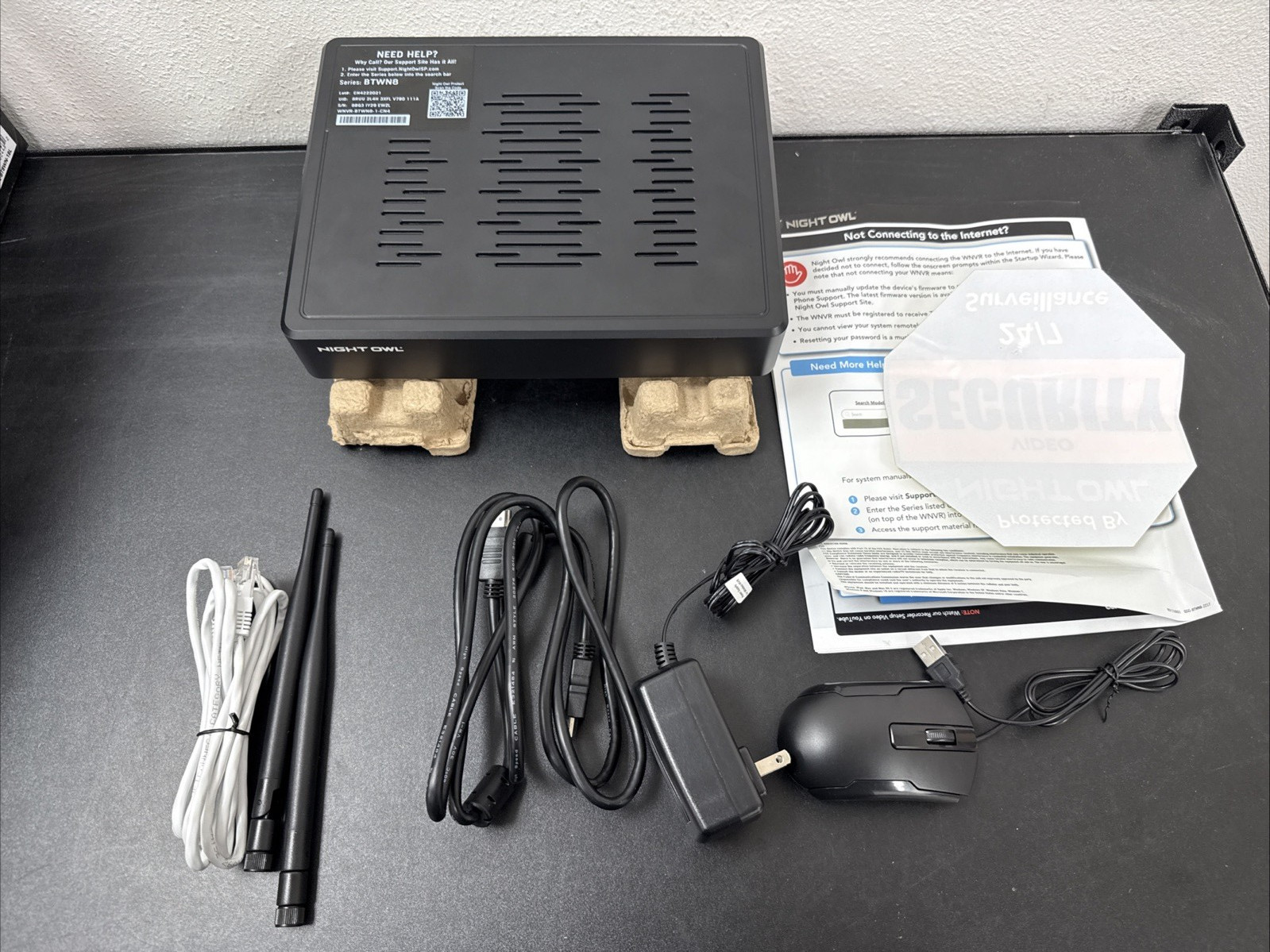 Night Owl CL-BT8WN-18L 4K HD Wi-Fi Security System with 8 Cameras, 1TB HD