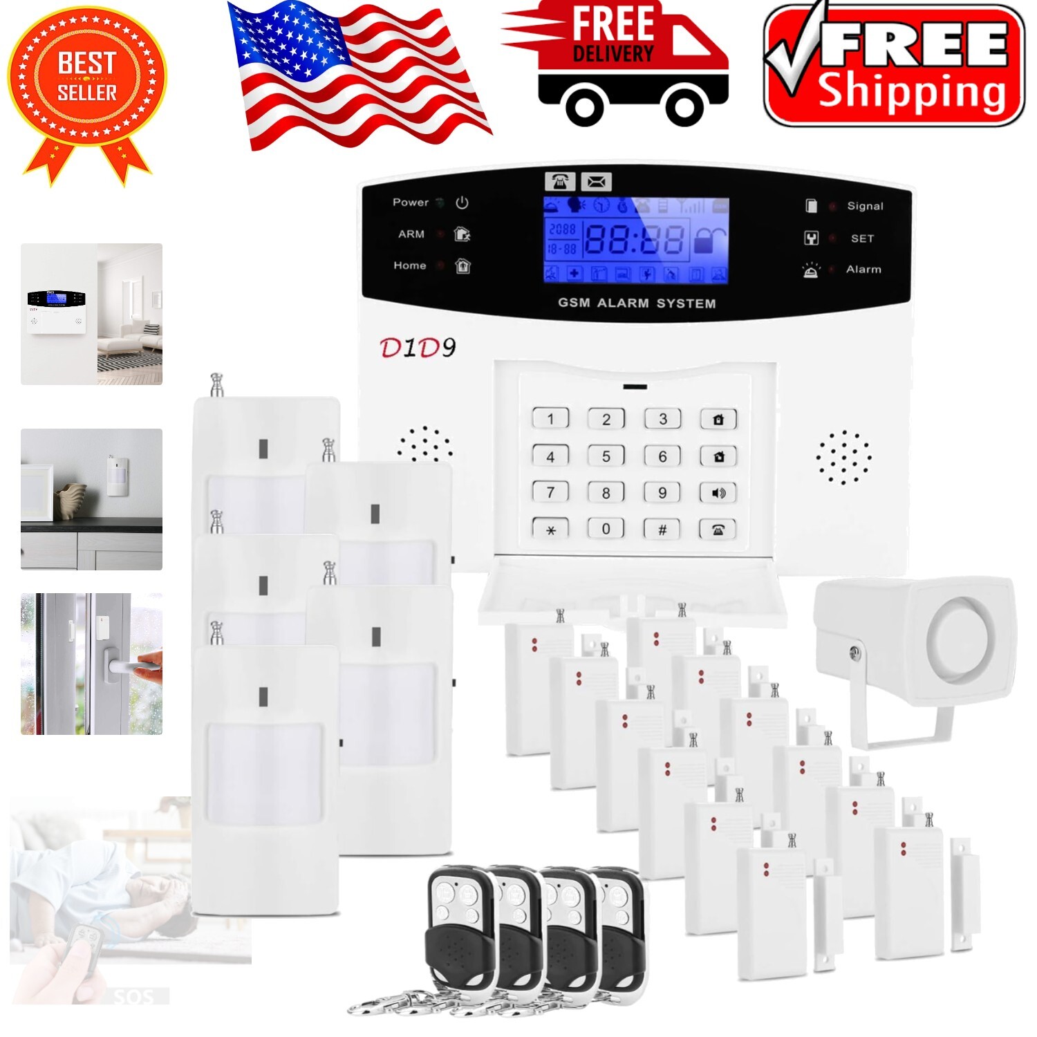 Home Burglar Alarm System