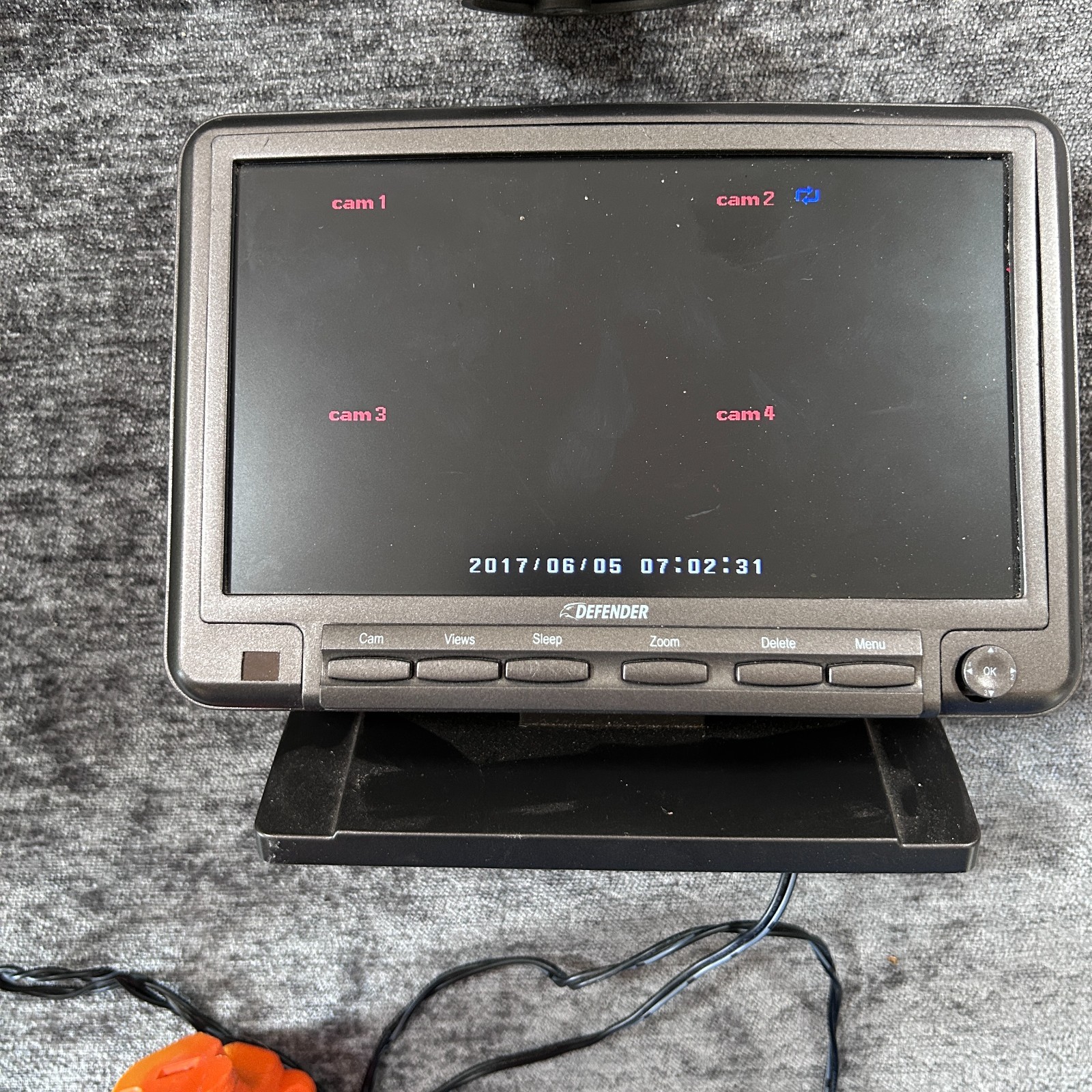 Defender PHOENIX Security System 1 Monitor (M2M) & 4 Cameras (M2C)