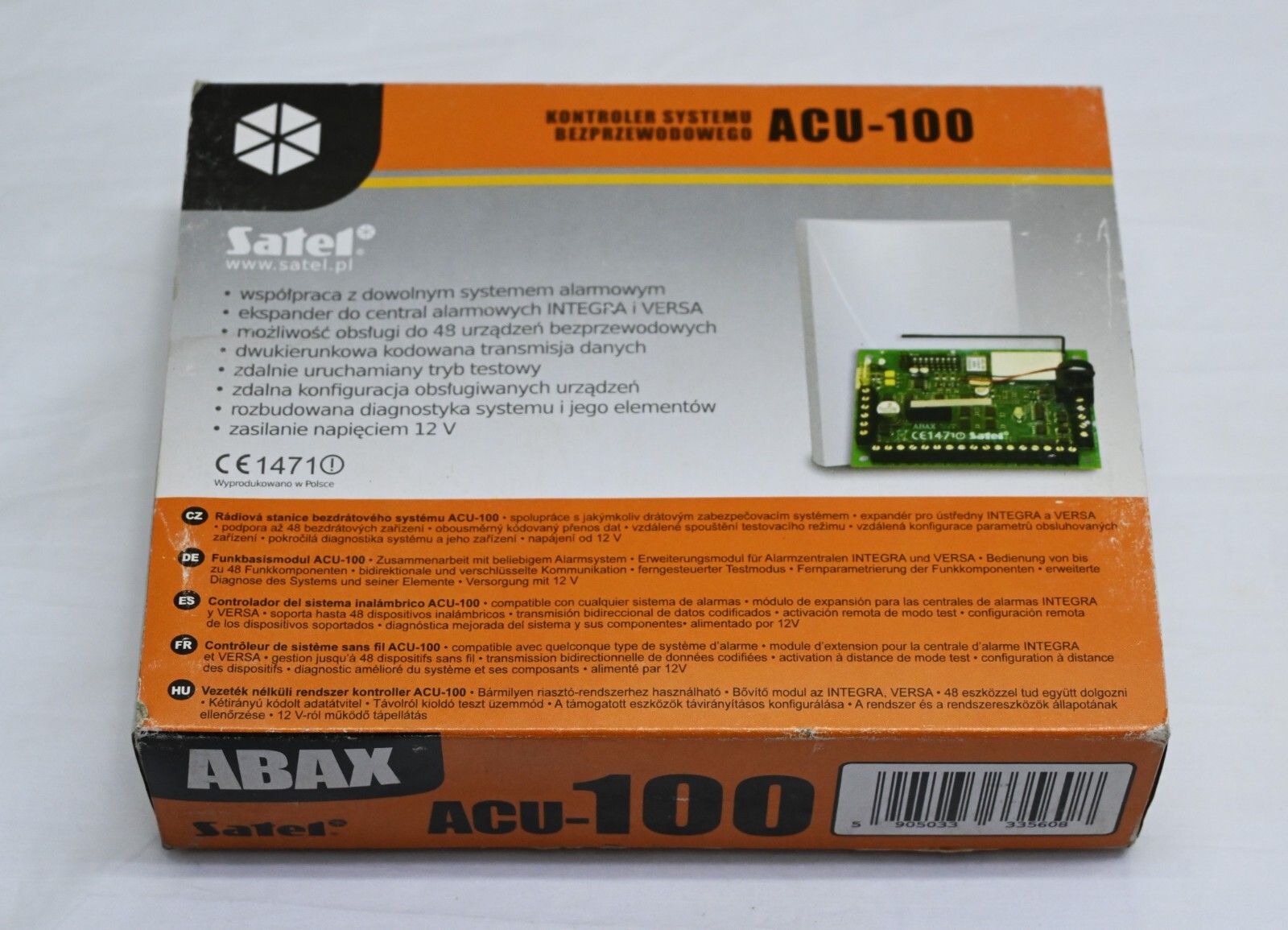 Satel ACU-100 Wireless system controller.