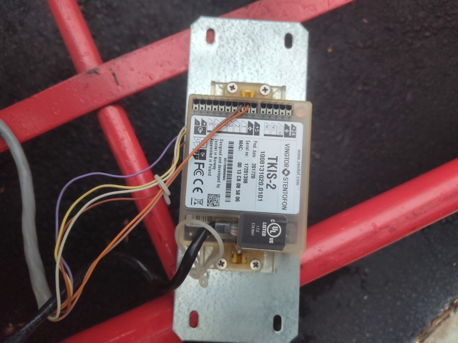 Stentofon TKIS-2 External Relay for Audio Intercoms Security Accessory
