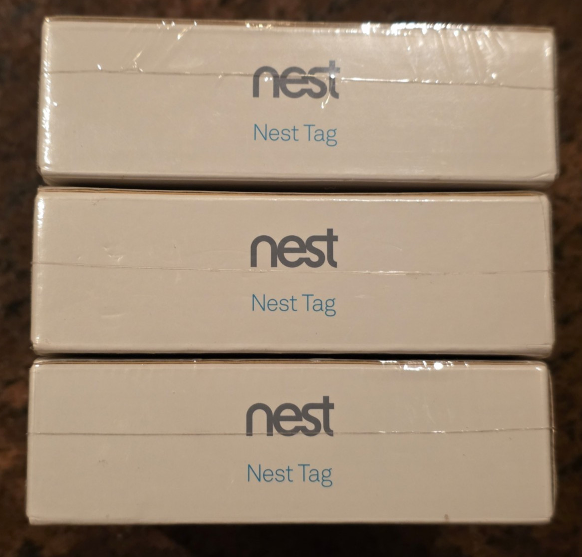 Lot of 3 Google Nest Tags H13000ES White Sealed