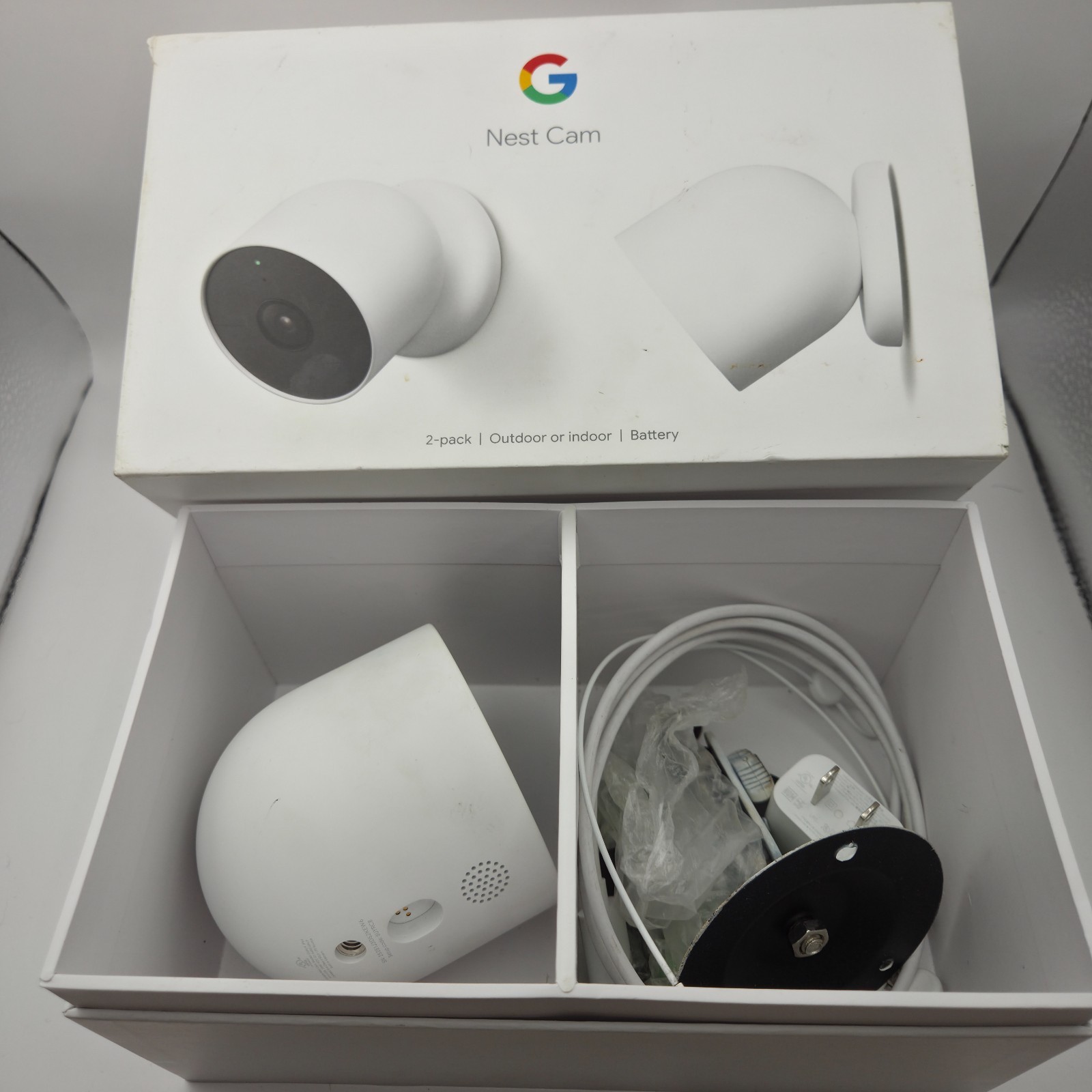 Google Nest Cam Wi-Fi Security Camera – TESTED WORKING – 1 Camera Only