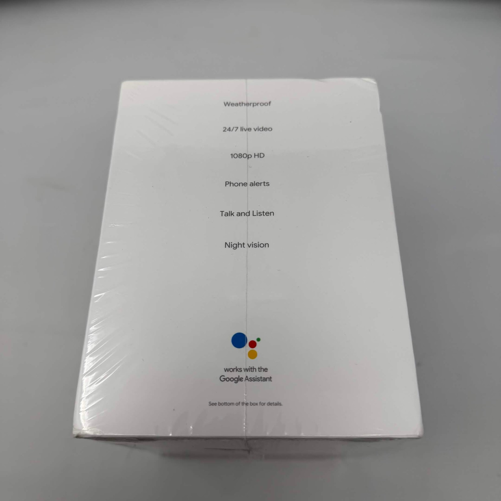 NEW SEALED Google Nest Cam Outdoor 1st Gen A0033 NC2100ES