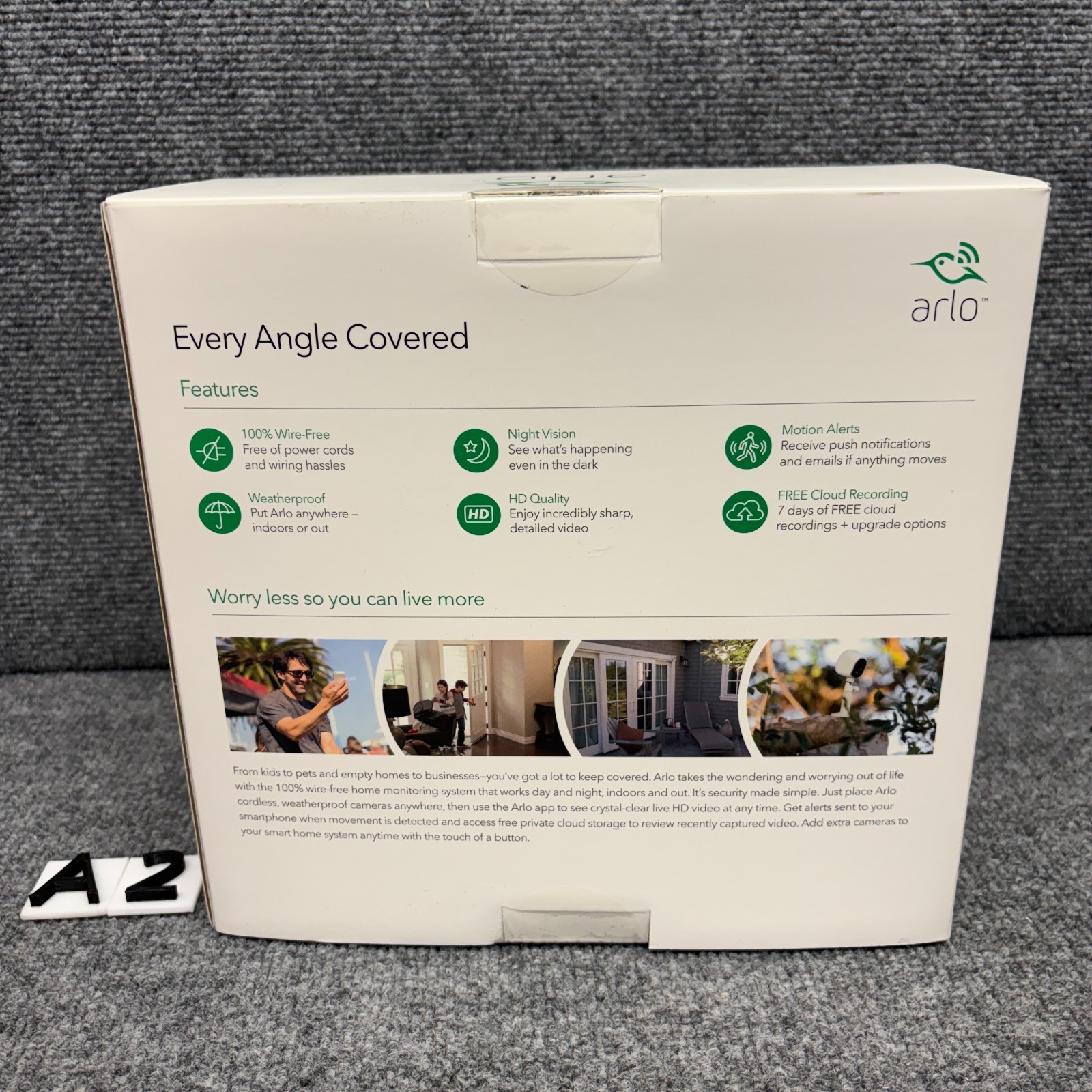 Netgear Arlo 4 wire-free HD Security Cameras VMS3430-100NAS NEW