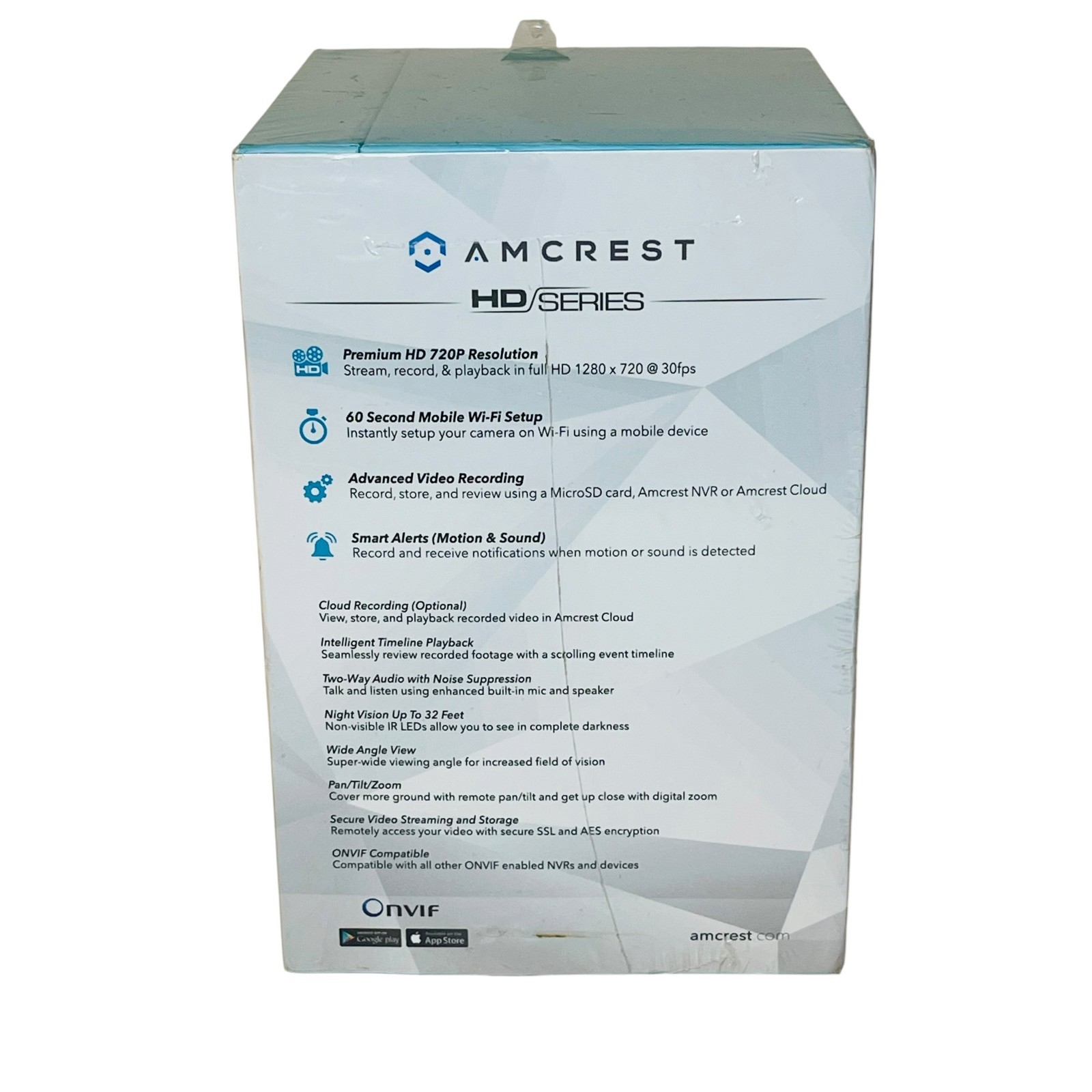 Amcrest IPM-721S 720P WiFi Wireless IP IR Security Camera System HD, Silver NEW