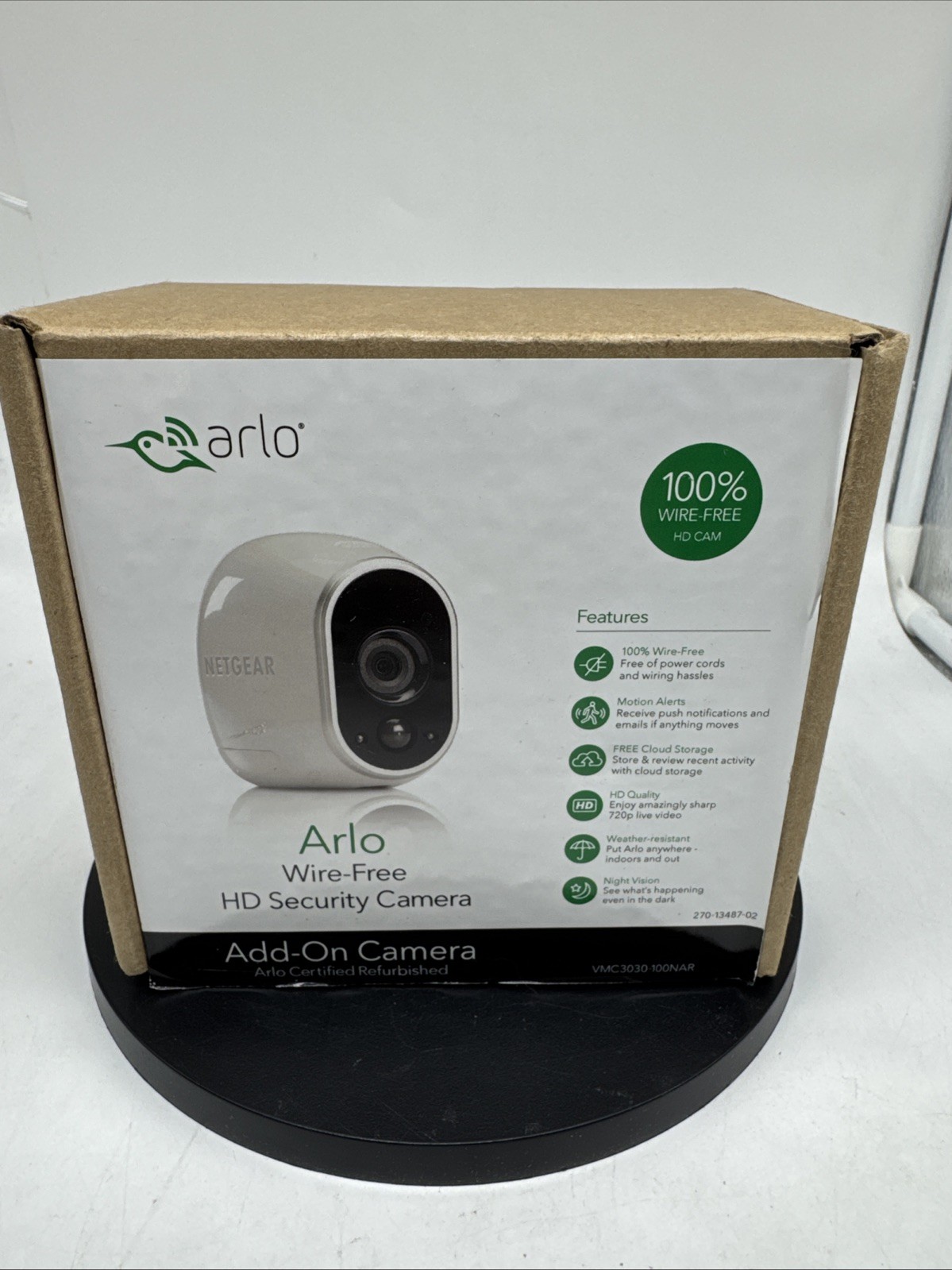 Arlo NETGEAR VMC3030 Add-on HD Security Camera