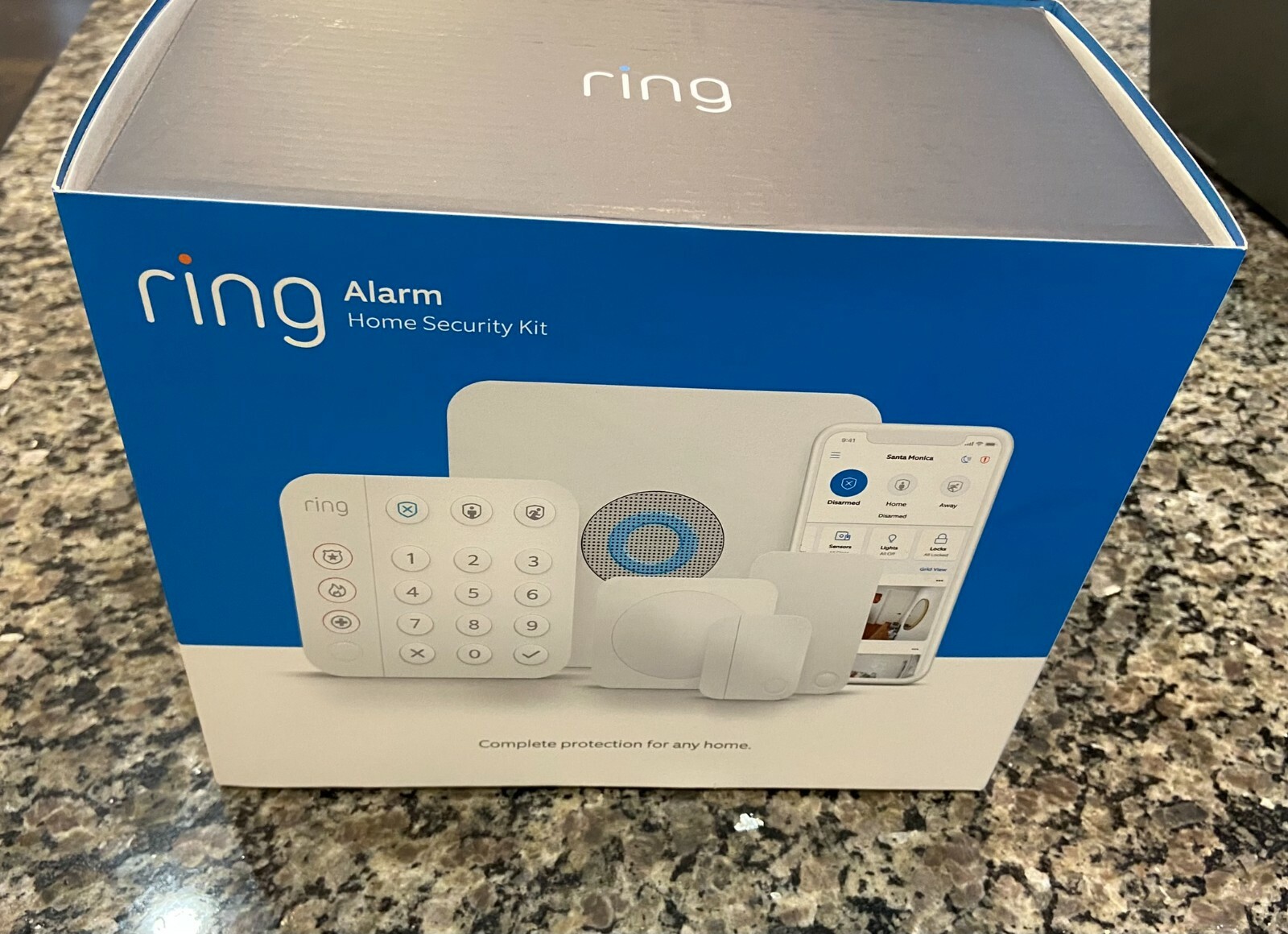 Ring Alarm 8-Piece Security Kit – White (4K18SZ-0EN0)
