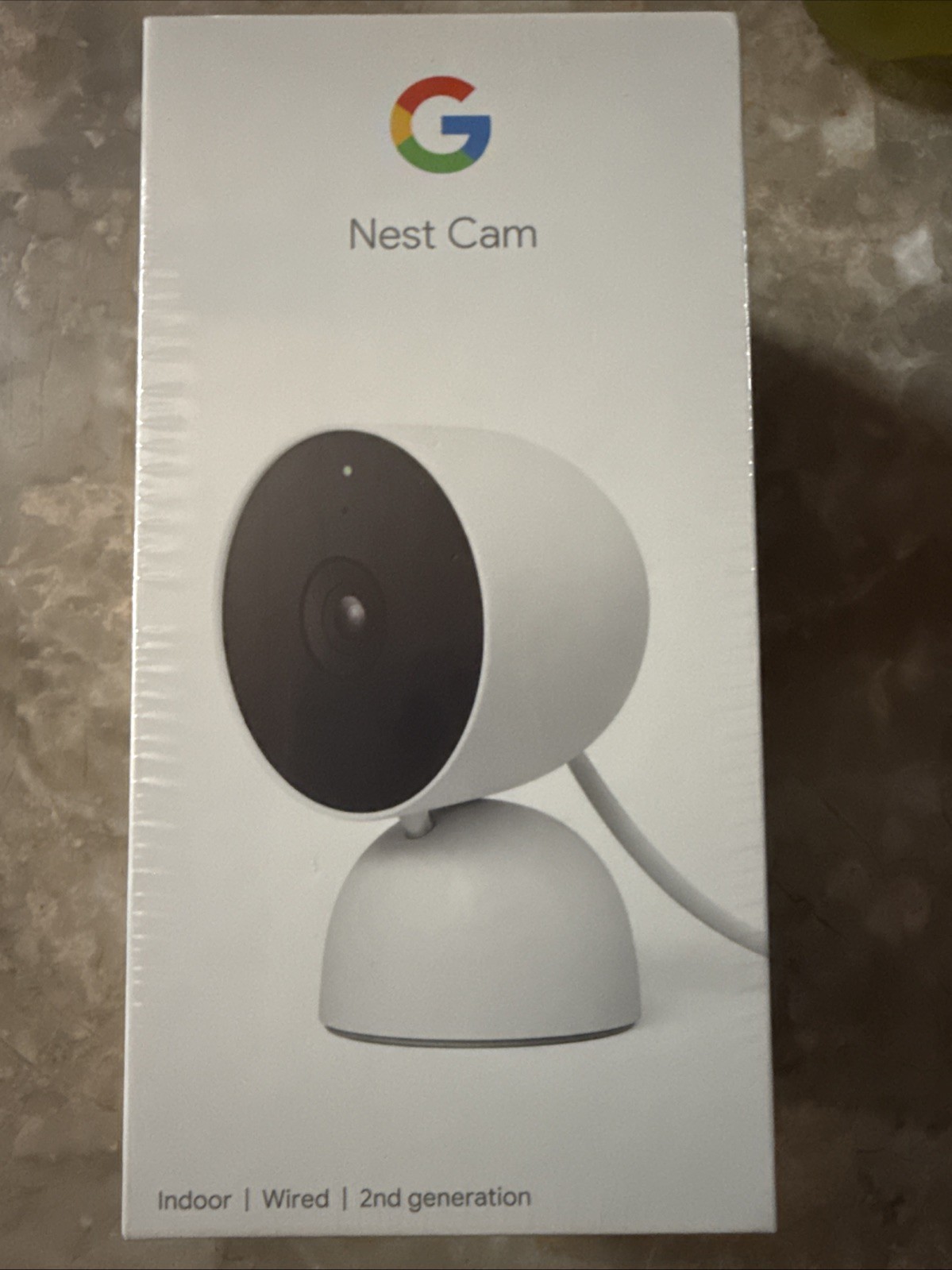 Google Nest Indoor Security Cam 1080p (Wired) 2nd Generation, new open box