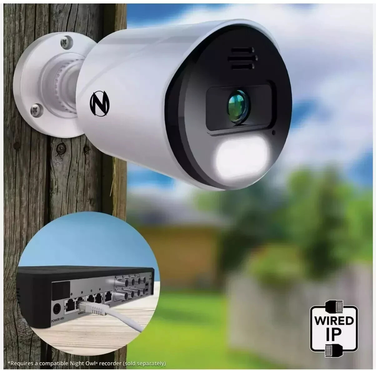 Night Owl IP-8LTA-B-V2 4K Network WIRED Camera POE Powered – [LN]™