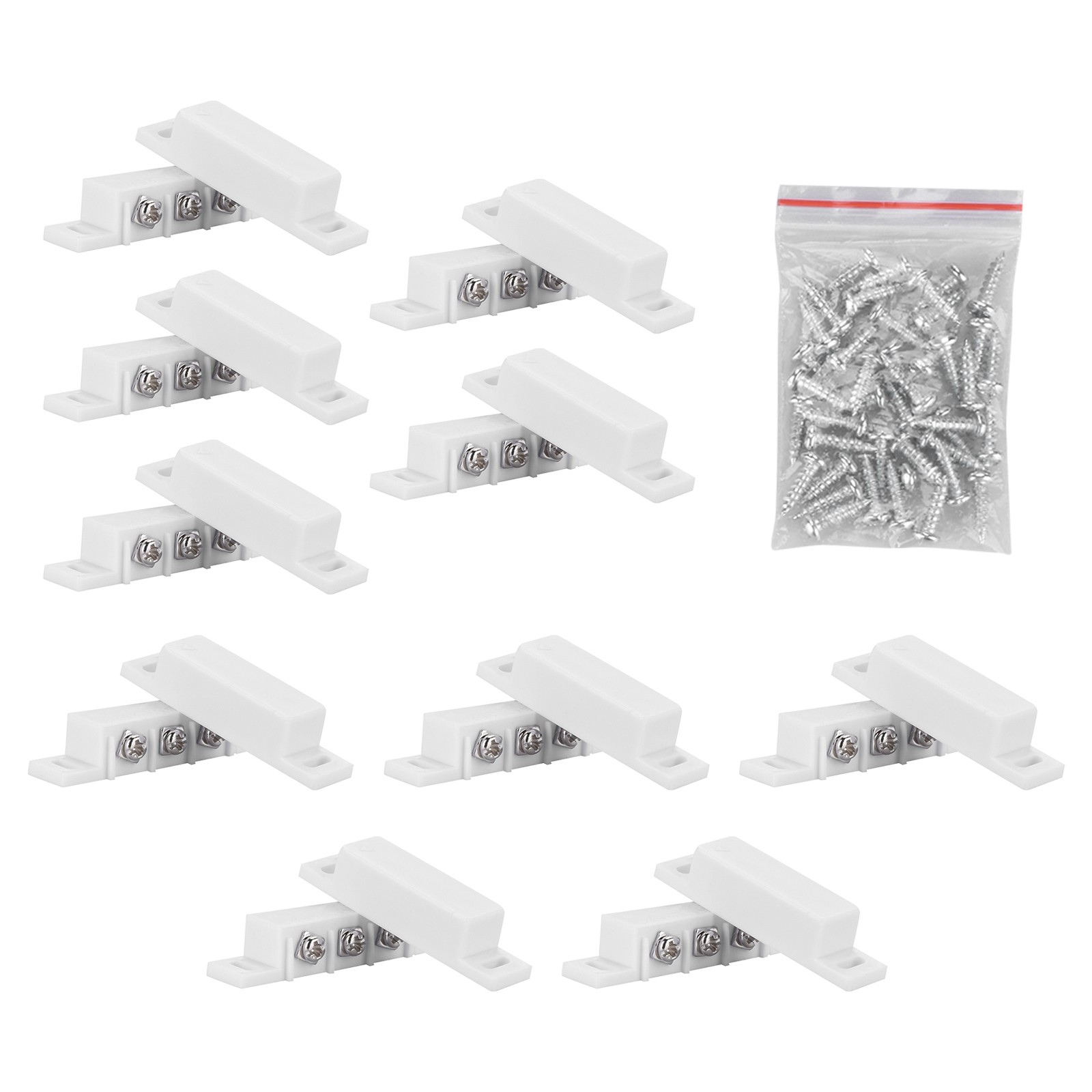 10X ABS 31B For Security Magnetic Reed Switch NC NO Combined Door Contact Sensor