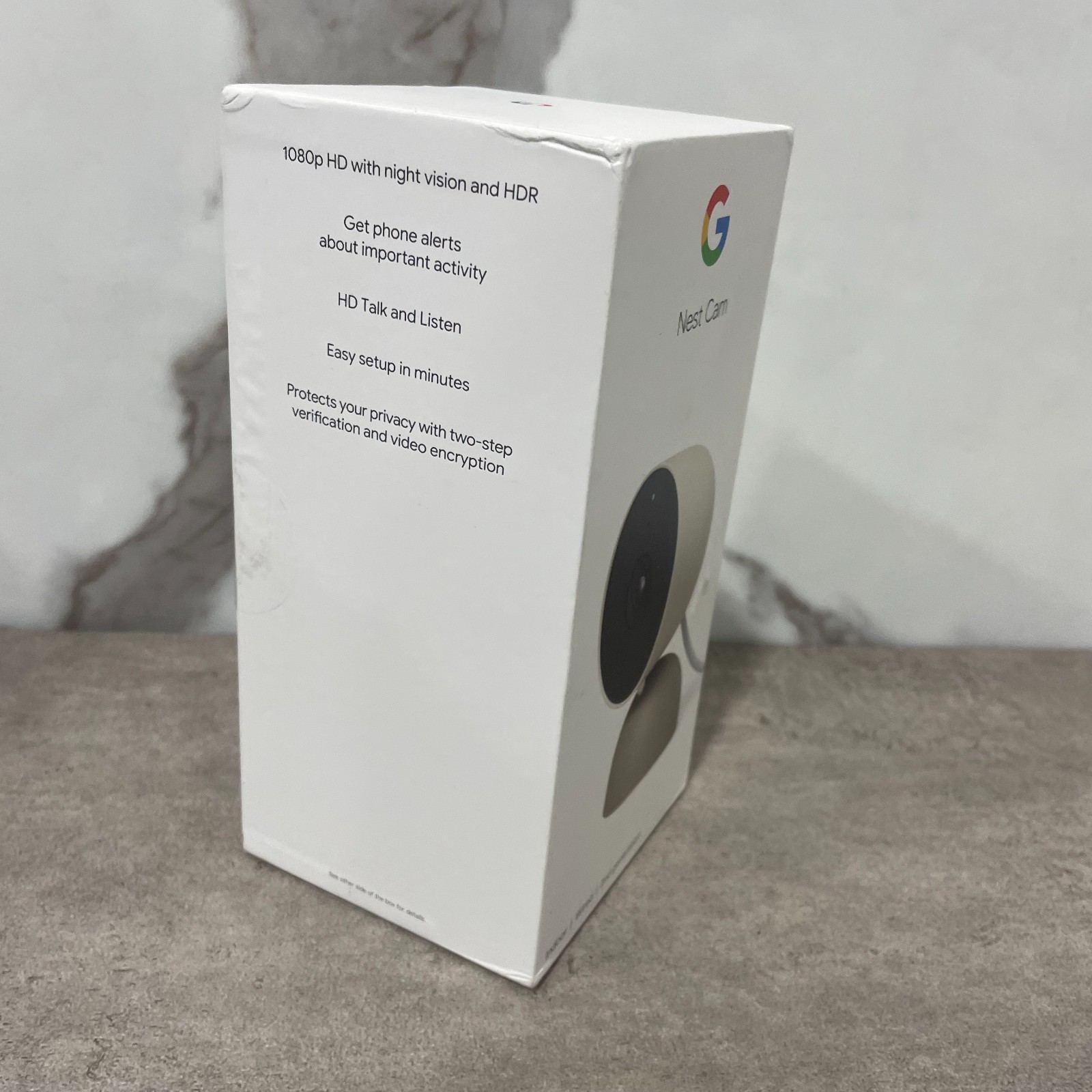 Google Nest Security Cam (Wired) – 2nd Generation – 1080p, Motion Only