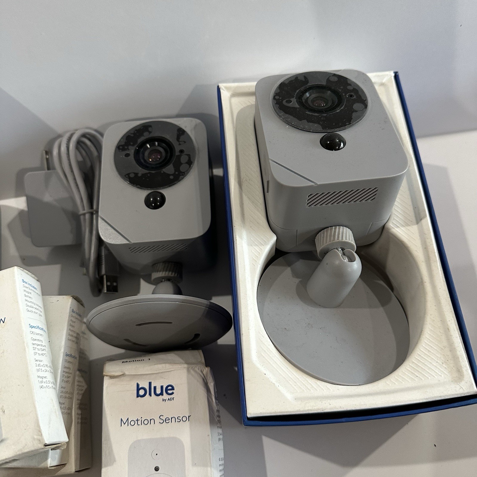 Blue By ADT Home Security System W/2 Cameras, 8 Sensors And Base Station