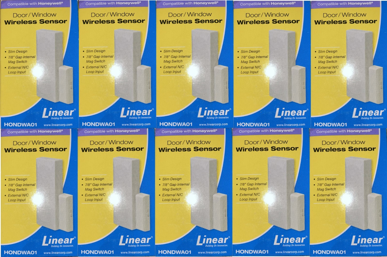 Linear HONDWA01 Door & Window Wireless Sensor x (10)