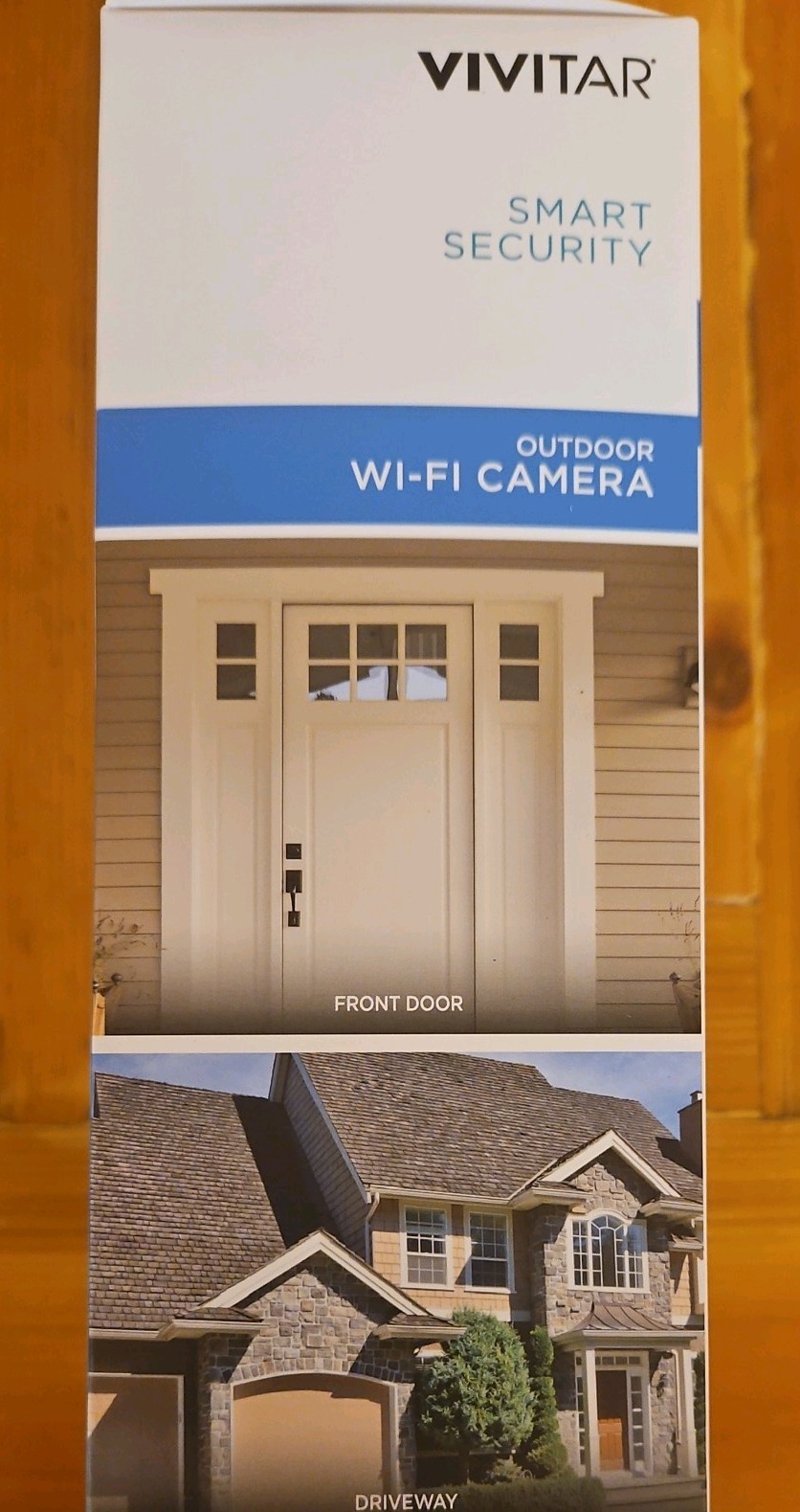Vivitar Night Vision Two-Way Intercom Smart Security 1080p Wi-Fi Outdoor Camera