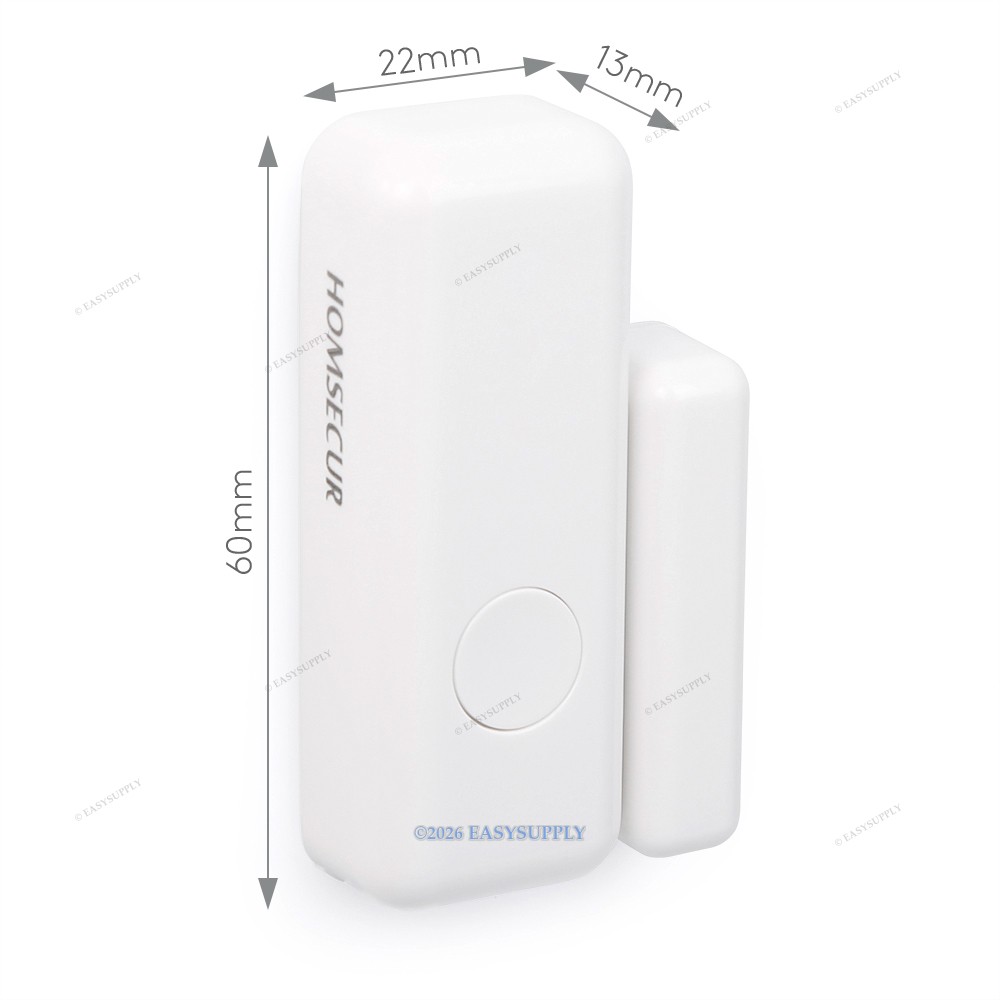 HOMSECUR WIFI Intrusion Detection System With 1 Panel PIR Door Sensor Siren& RC