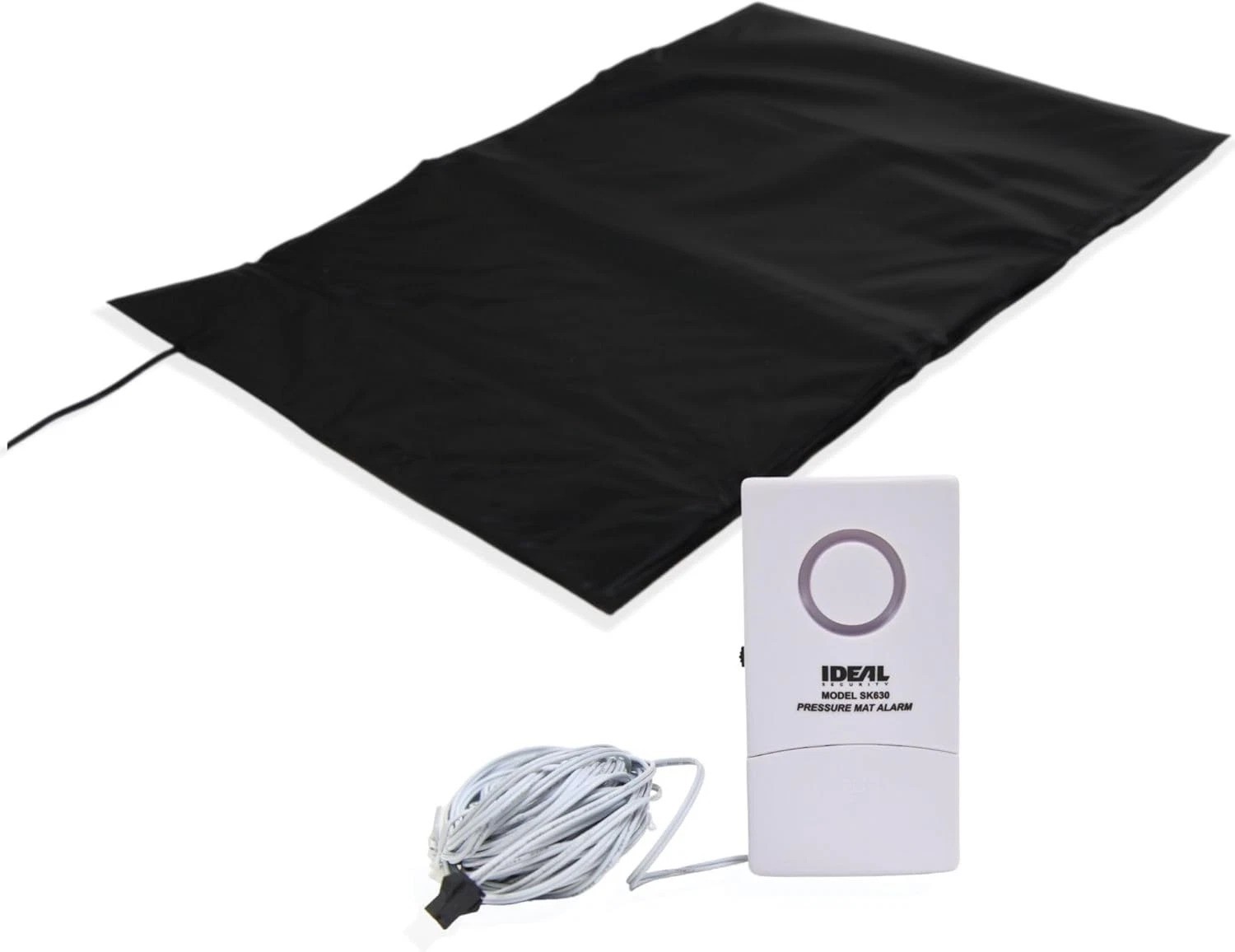 Weather-Resistant Pressure Mat Alarm with Sound Modes – Indoor/Outdoor Home Use
