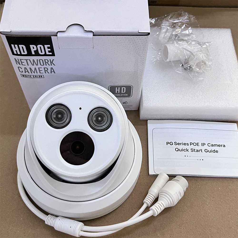NEW VIKYLIN 8CH 8POE NVR Security Systems Turret IR30M 4MP IP CAMERA MIC Lot US