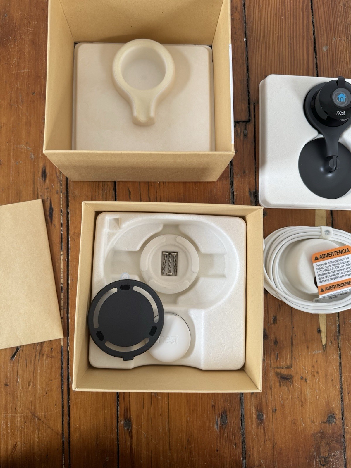 Google Nest Cam Indoor (1st Gen) Wired Security Camera – Black (Open Box)