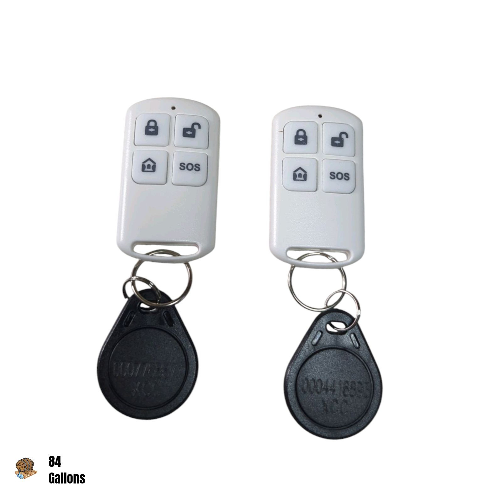Wireless Smart Home Alarm System – ‎PG107F with Door & Motion Sensors Remote