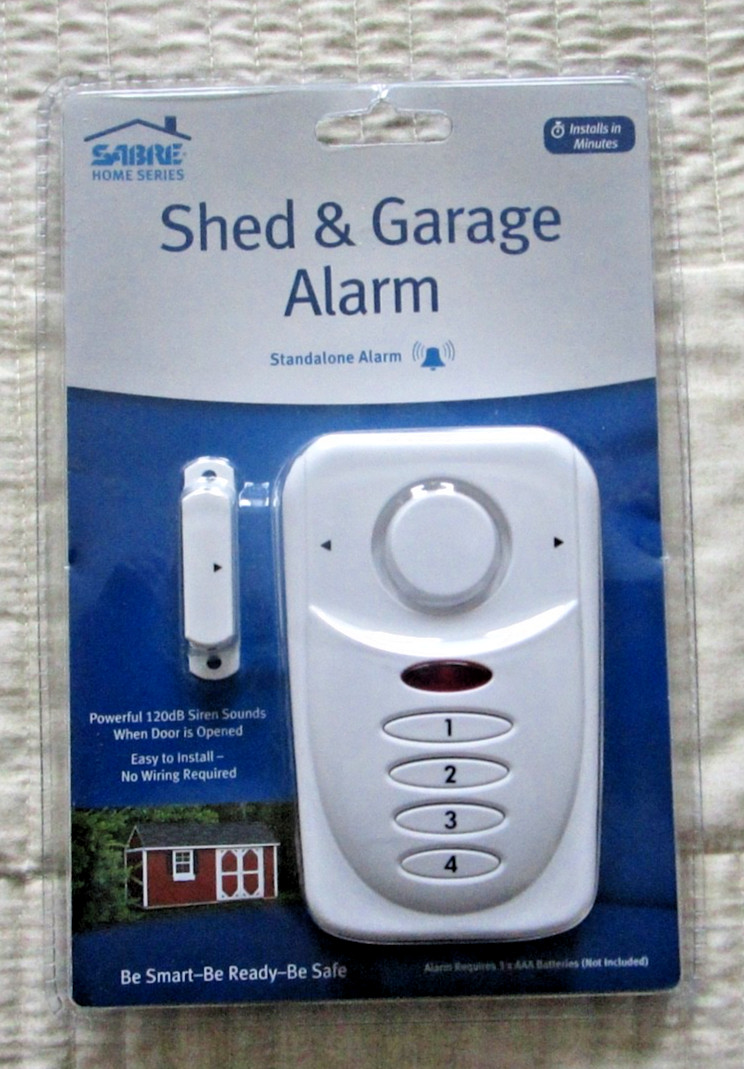 Sabre Shed and Garage Alarm 120dB Siren Sound Standalone Alarm NEW SEALED