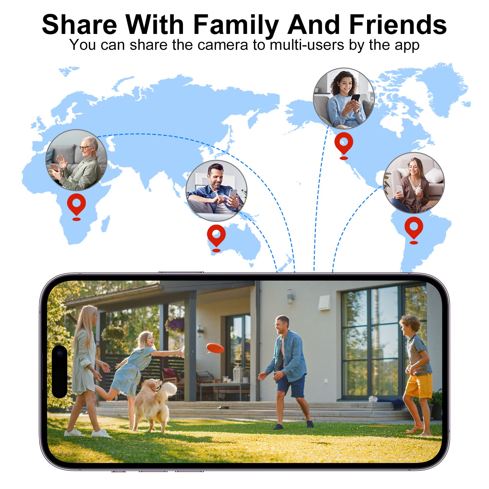 ARCCTV 5G WiFi Solar Security Camera 2K Night Vision Outdoor Wireless Smart Home