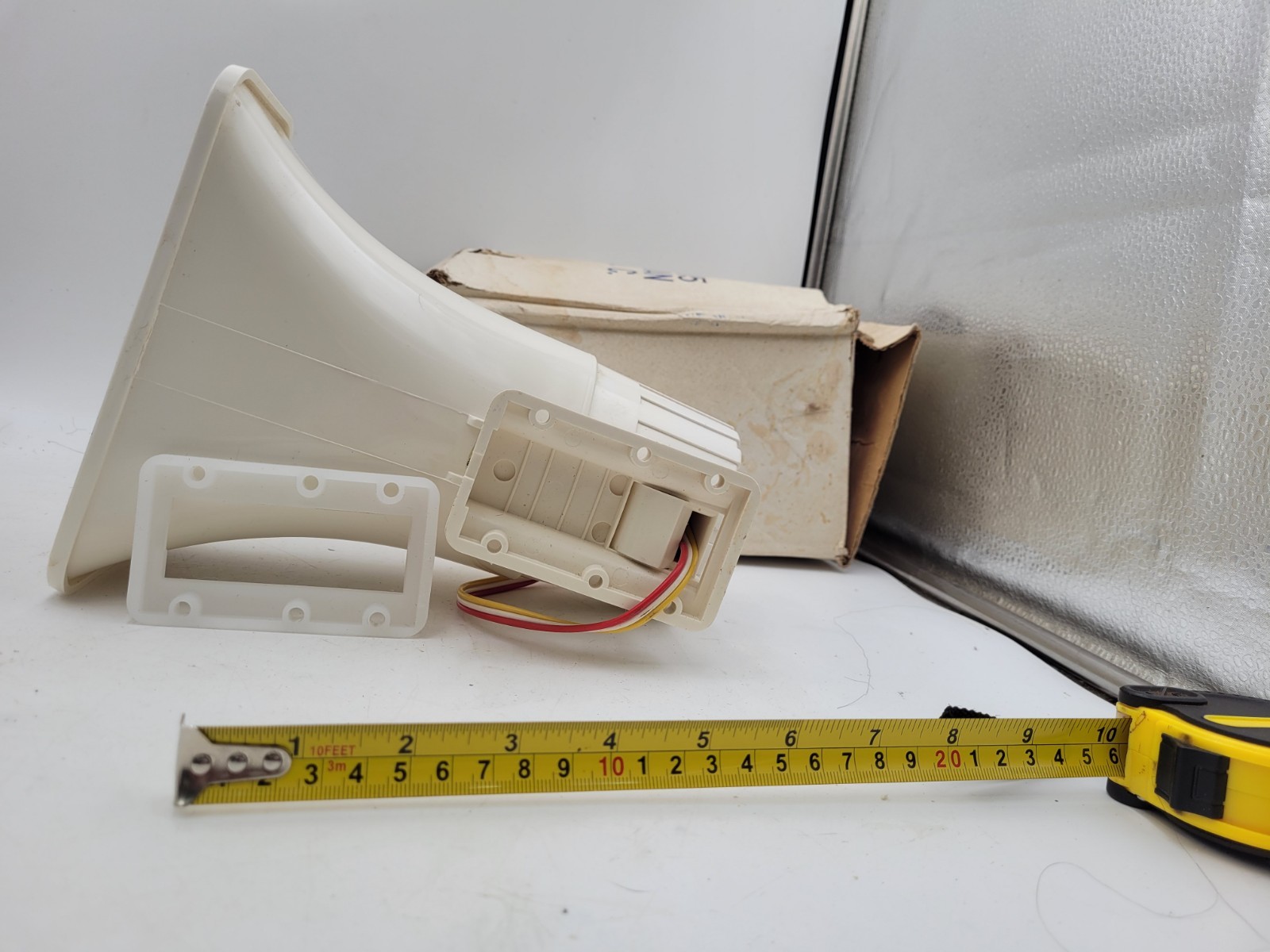 Vintage Julian A McDermott Model 14060 Electronic Siren Dual Channel 6-12V 35W