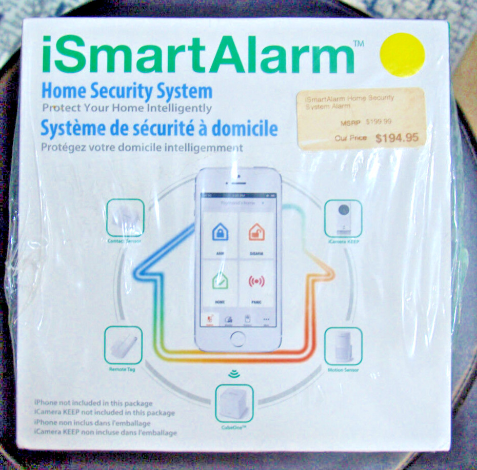 iSmartAlarm Home Security System – Preferred Package – SEALED In Original Wrap