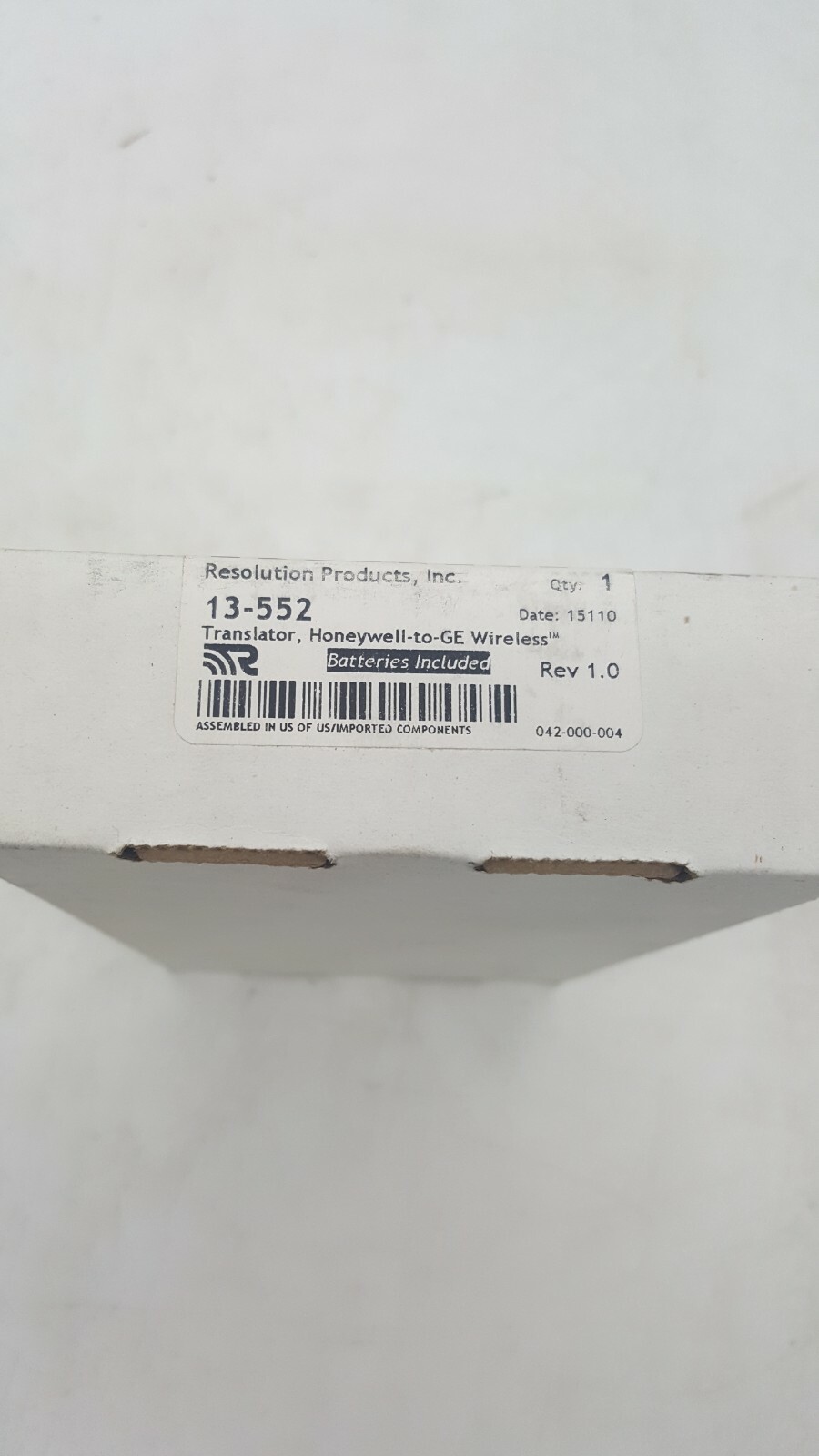 Resolution Products RE124HG Hardwired-to-Honeywell-to-GE wWreless Translator
