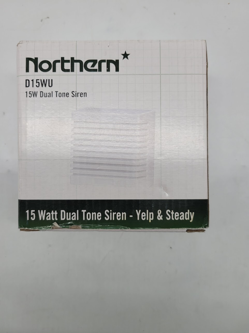 Northern D15WU 15 Watt Dual Tone White Yelp/Steady