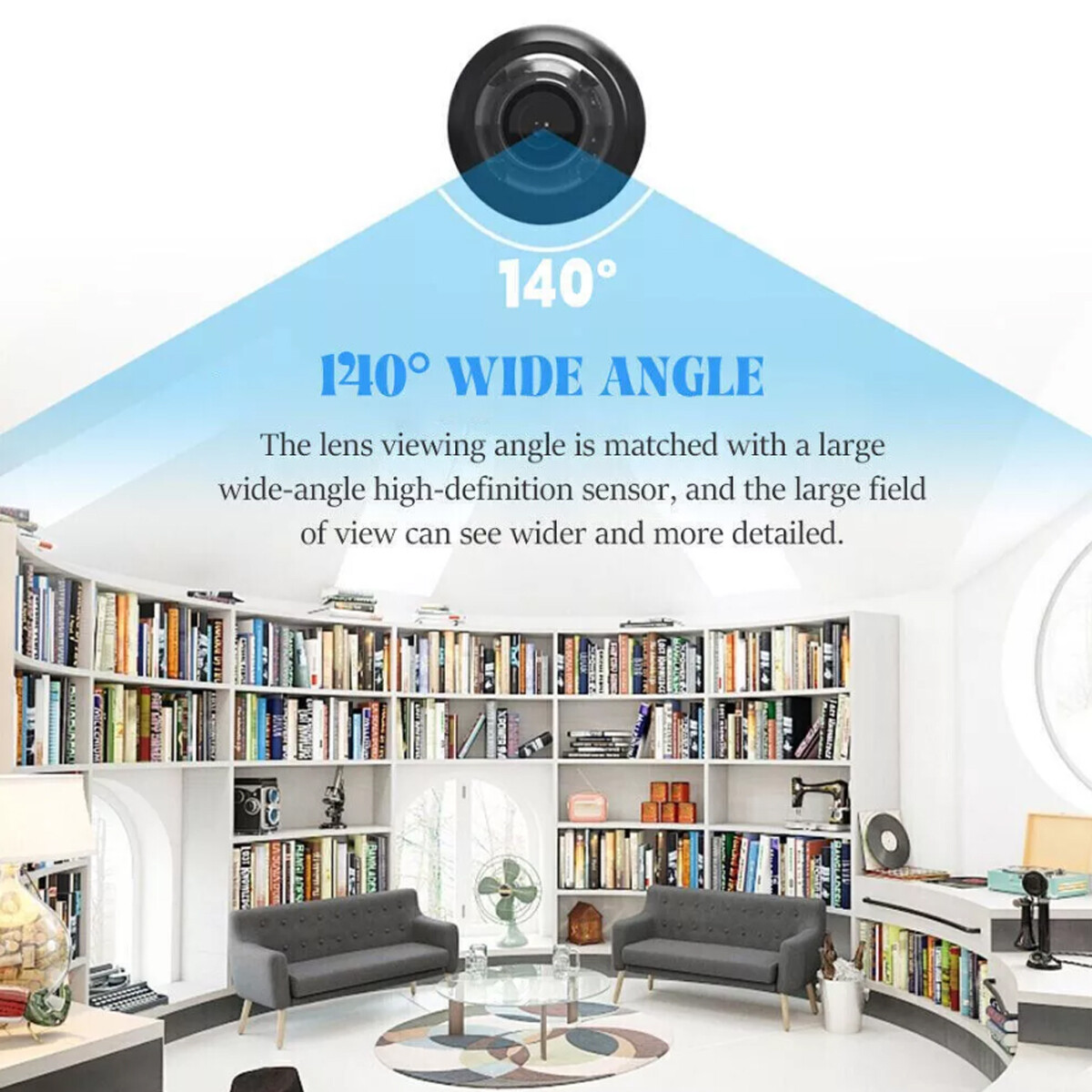 With 32GB SD Card HD 1080P Mini Camera WiFi Camcorder Security Cam For Home US