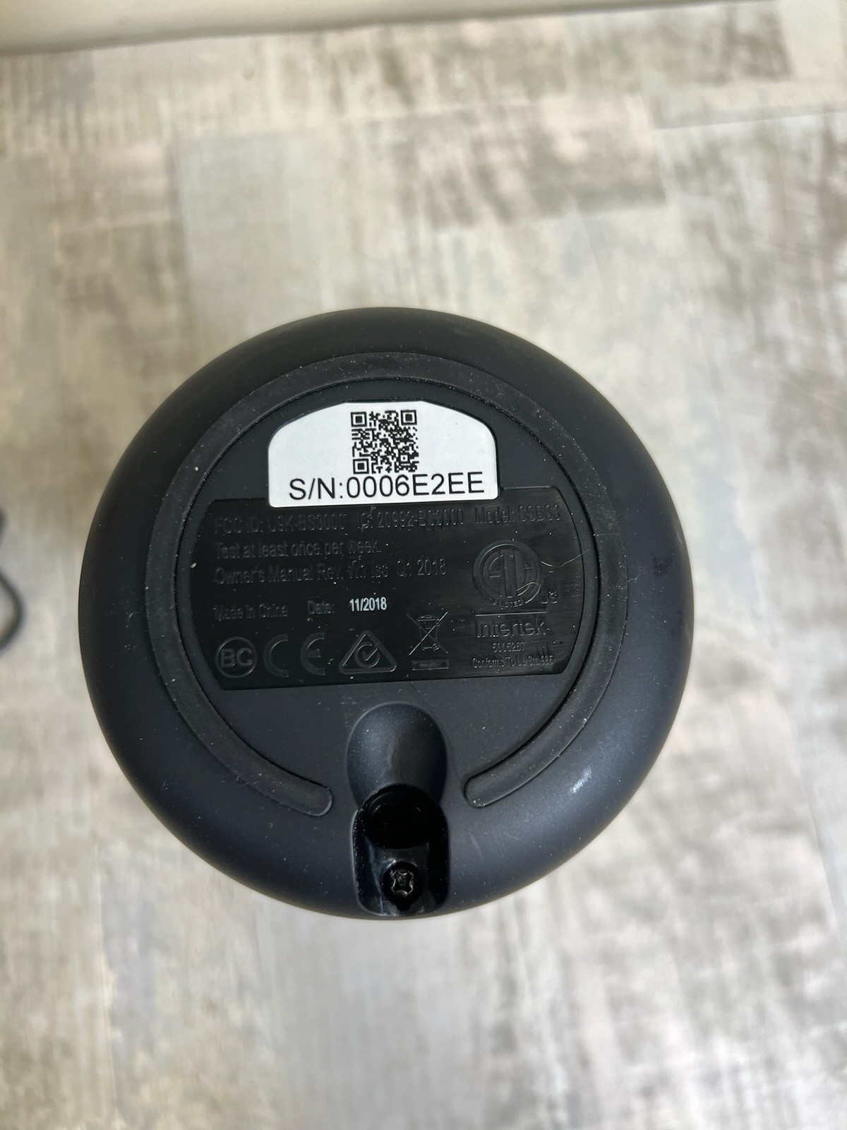 SimpliSafe Base Station – Current Gen 3 (Latest) + Power Adapter BS3W – Tested