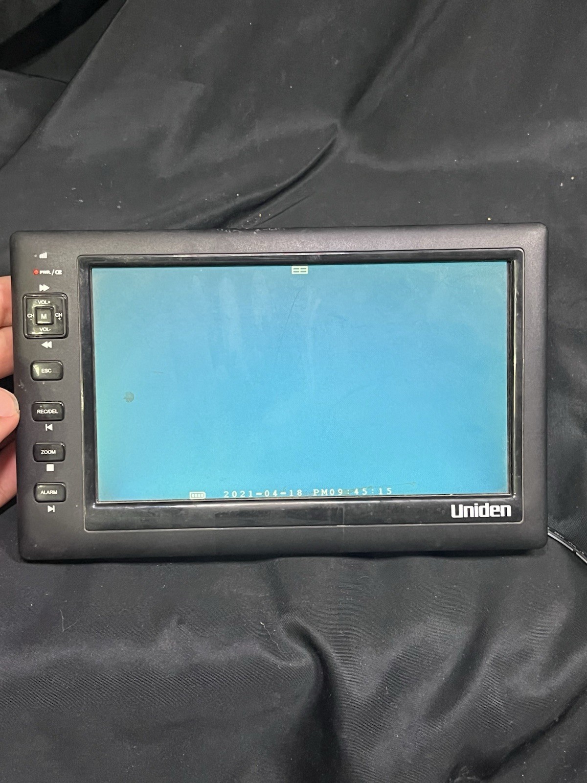 UNIDEN UDS6 SECURITY SYSTEM MONITOR AND POWER CORD TESTED WORKING