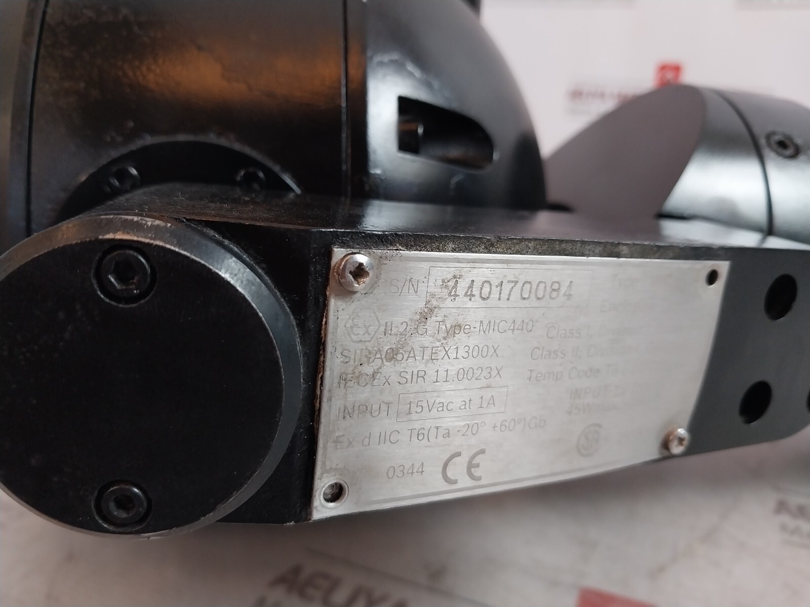 BOSCH MIC440 Explosion-Protected Security Camera 15-18V AC 255802