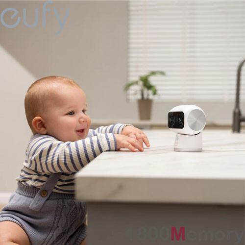 eufy Security Indoor Cam S350 4K UHD Dual Camera Wireless Home Security Wi-Fi