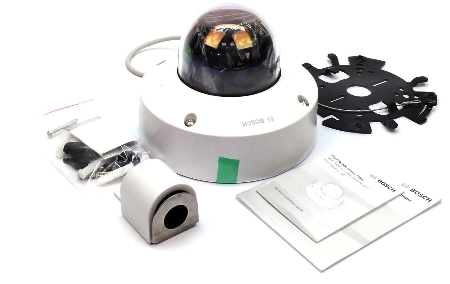 Bosch NDE-7604-AL Flexidome inteox 7100i 8MP 4K UHD IR IP Security Camera IK10