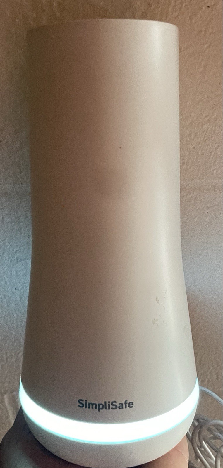 Simplisafe SSBS3 Home Security Base Station White w/Power Supply