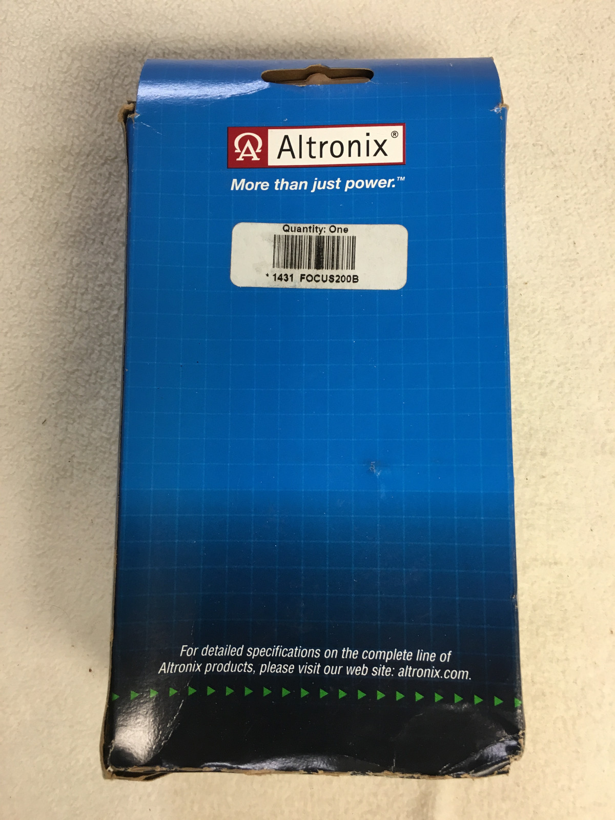 NEW Altronix SCN472372B Power Supply Charger (Tyco 472372B) FOCUS 200-B Alarm